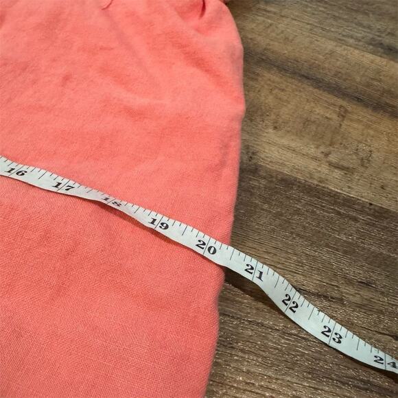Talbots 100% Irish Linen Belted Shirt Dress Coral Size 10 Knee Length Comfort - Picture 10 of 10